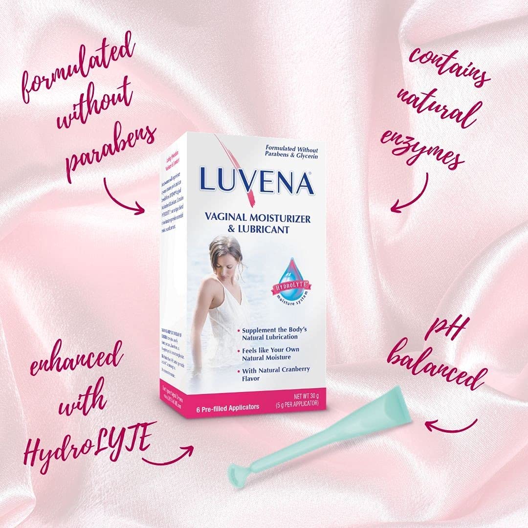 Luvena Moisturizer - Vaginal Moisturizer & Menopause Support for Women - Feminine Intimate LUVENA uk supplements