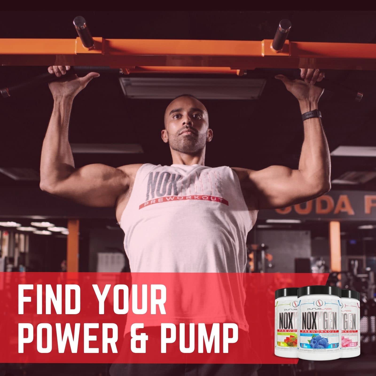 Purus Labs NOXYGEN PREWORKOUT Powder, 30 Servings (Gummy Bear) Purus Labs uk supplements