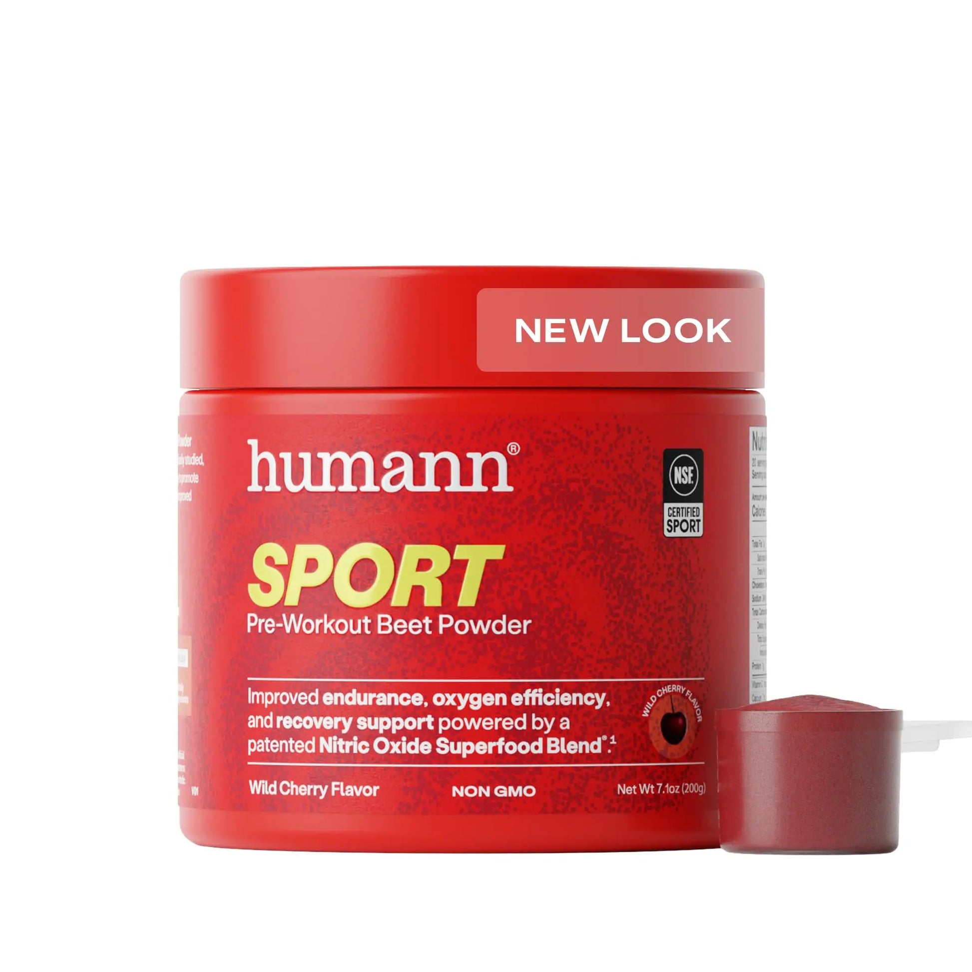 Humann SuperBeets Sport Endurance Pre Workout Powder, Nitric Oxide Supplement, NSF Certified, Stimulant & Caffeine Free, Made with Beet Root, Humann uk supplements