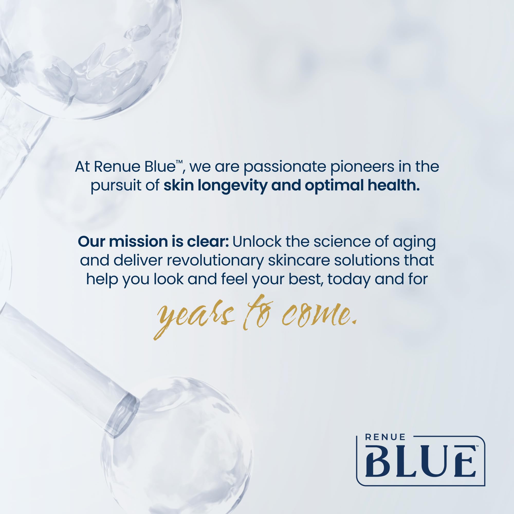 Renue Blue Methylene Blue Face Cream - Liposomal NAD+ Complex and Nutrients for Skin Rejuvenation, Deep Hydration, and Anti-Aging Support Renue By Science uk supplements