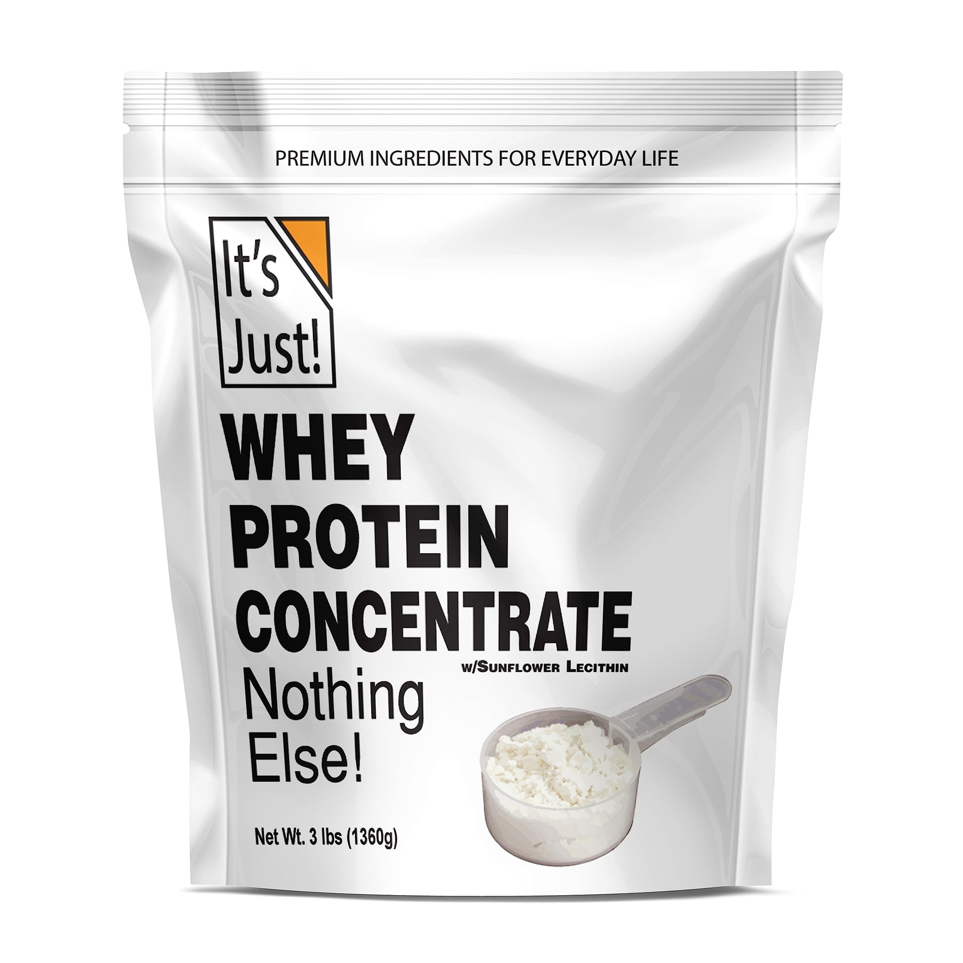 It's Just! - 100% Whey Protein Concentrate, Made in USA, Premium WPC-80, No Added It's Just! uk supplements