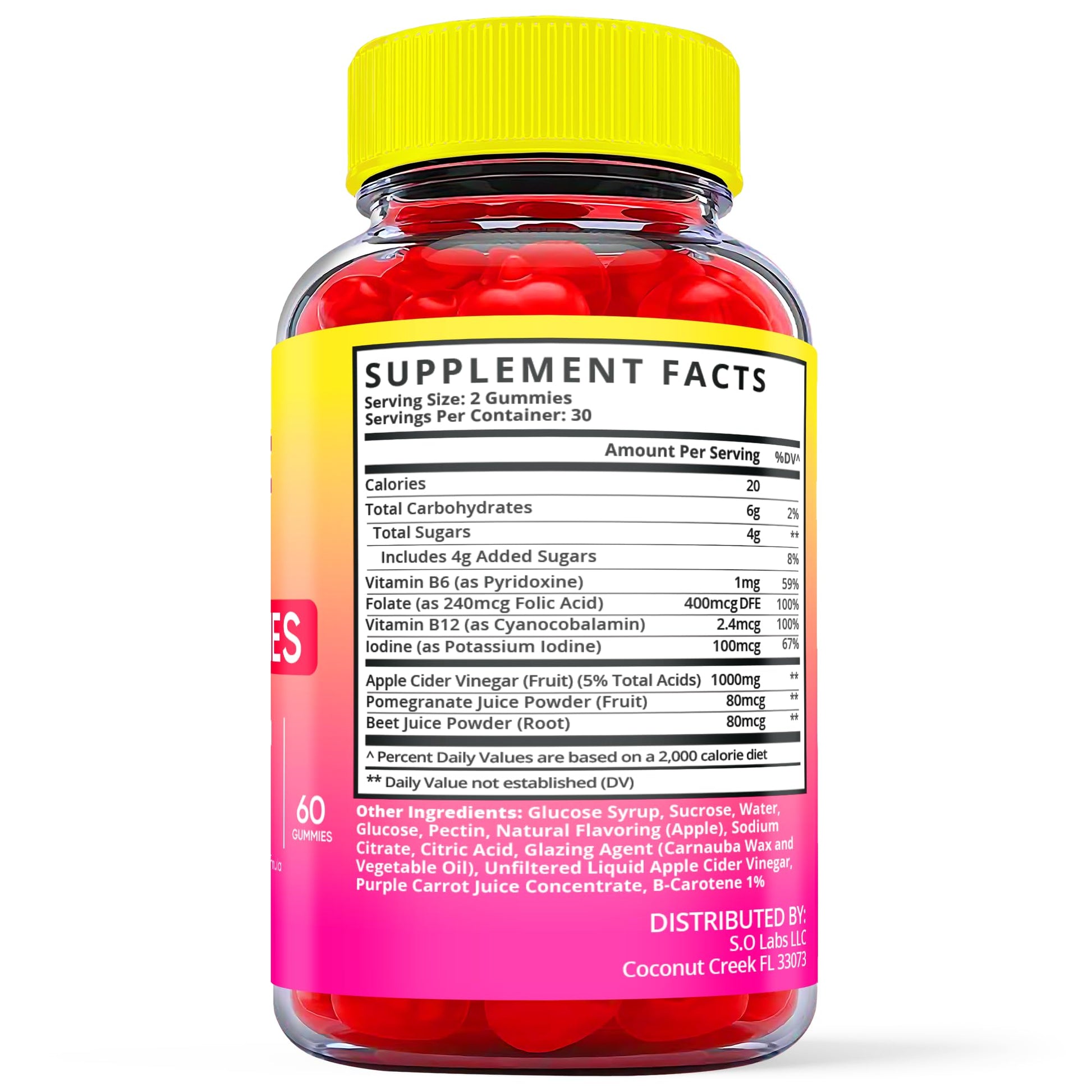 Keto ACV Gummies Advanced Weight Loss, ACV Supplement Work Fast Women Plus Men (2 Pack) S.O Labs uk supplements