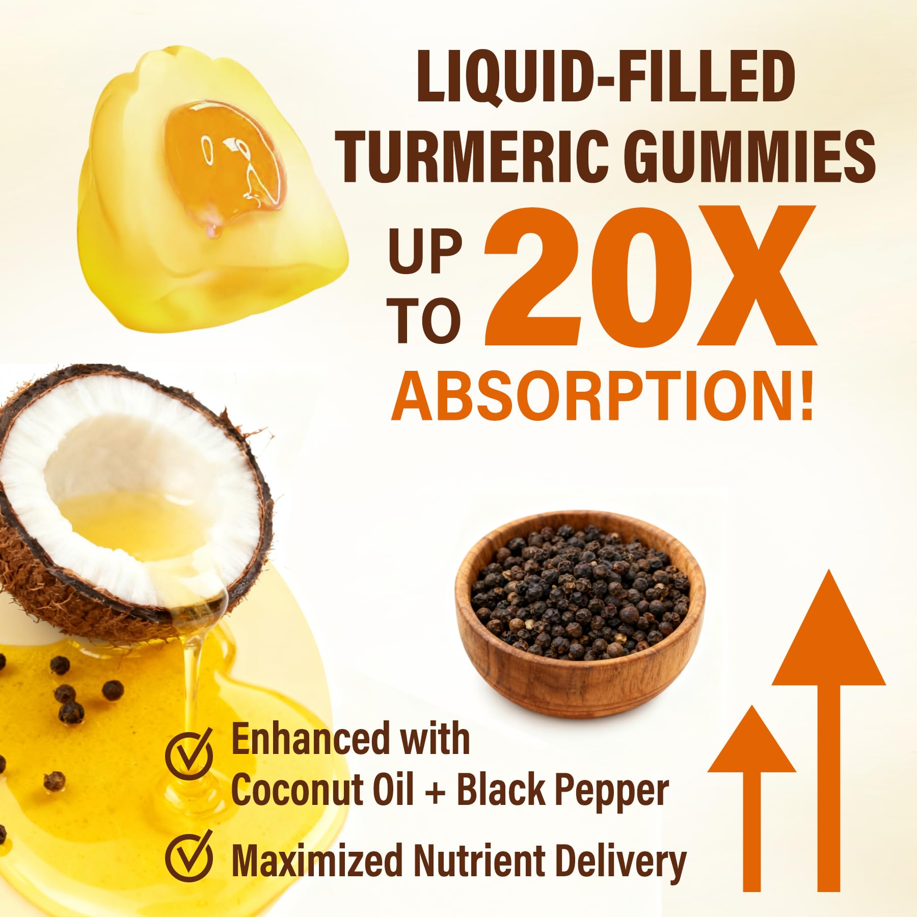 Sugar Free Turmeric Curcumin Filled Gummies 550mg for Adults, Ginger & Black Pepper | 95% Curcuminoids w/Prebiotic Probiotic & Postbiotic Blend, Support, Immune & Digestive Health, Vegan, 2Pack NEVISS uk supplements