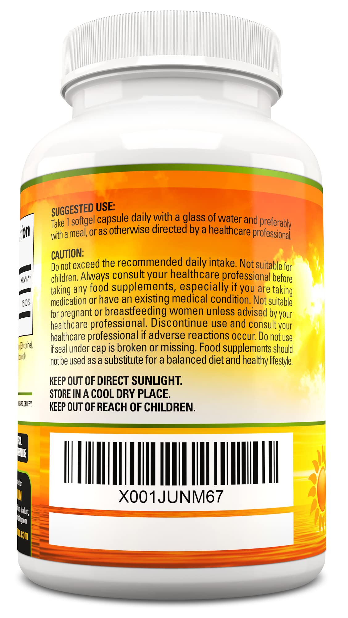 Vitamin D 3,000 IU, High Strength Vitamin D3 Supplement, 365 Easy to Swallow Softgels Vita Premium uk supplements