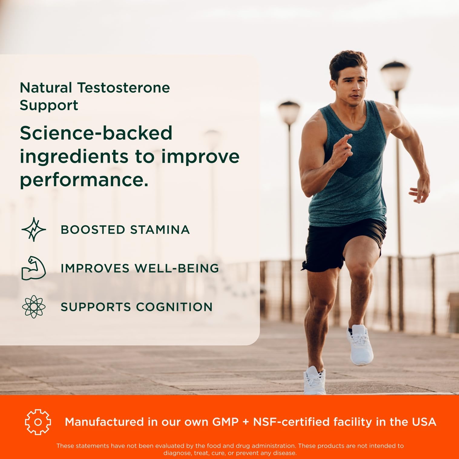 Genius Test, Advanced Testosterone Booster for Men - Natural Stamina, Endurance, Energy & Strength Enhancing Supplement - Lean Muscle Builder, Brain & Libido Support Male Supplements, 120 Veggie Pills The Genius Brand uk supplements
