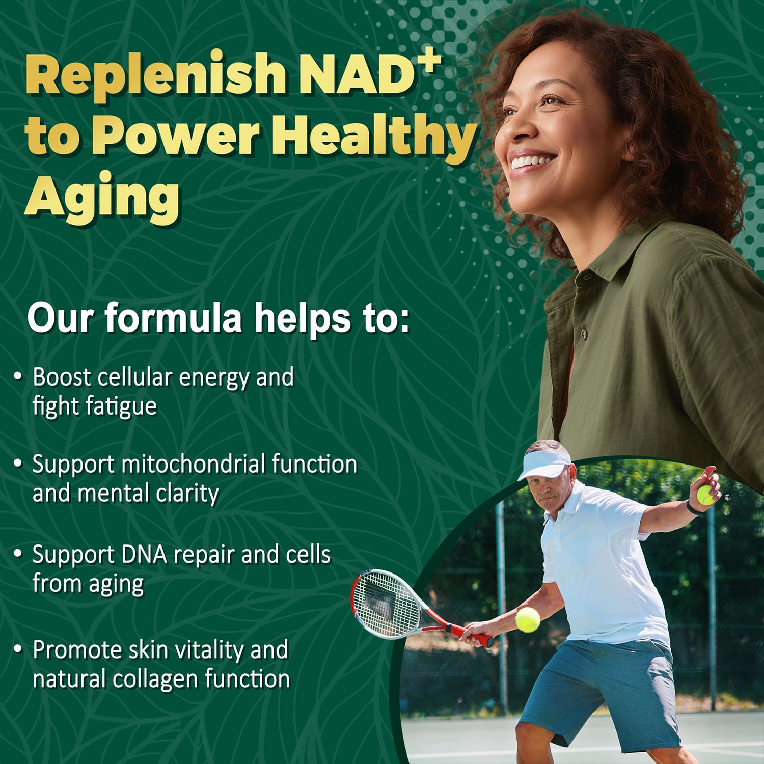 NBOOCUP NAD Supplement - 1010mg Nicotinamide Riboside Chloride Complex, Liposomal NR Supplements, Resveratrol NAD+ for Anti Aging, Cellular Energy, Skin, Focus - 90 Capsules NBOOCUP uk supplements