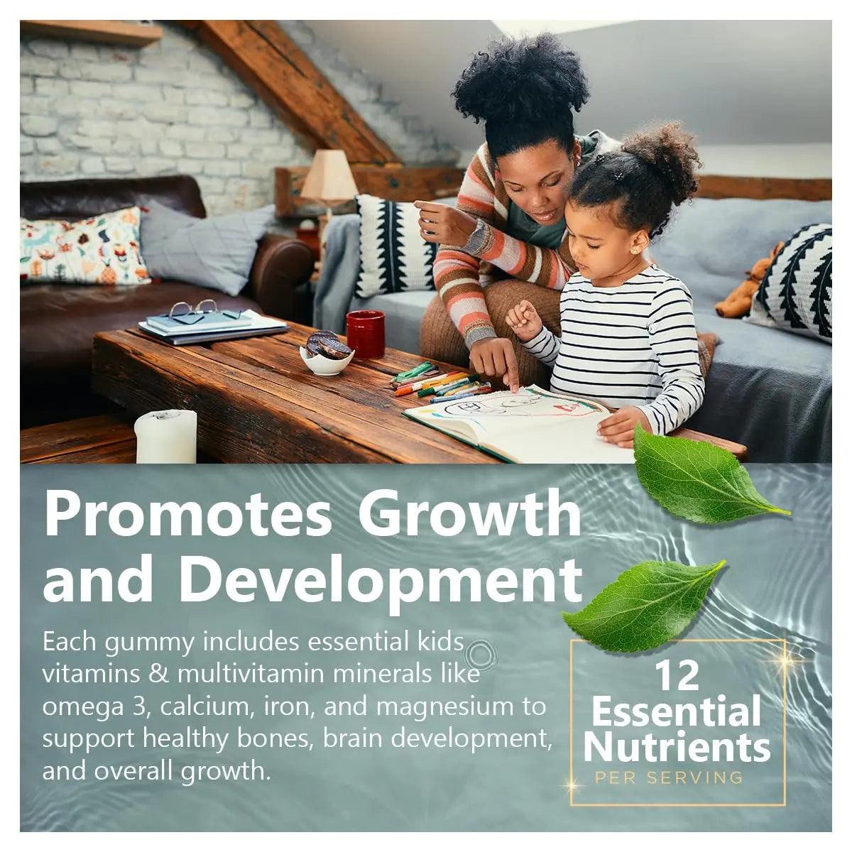 Natvites Complete Kids Multivitamin Gummies – 120 Count of Essential Daily Vitamins & Minerals for Immune Support, Focus, & Growth Natvites uk supplements