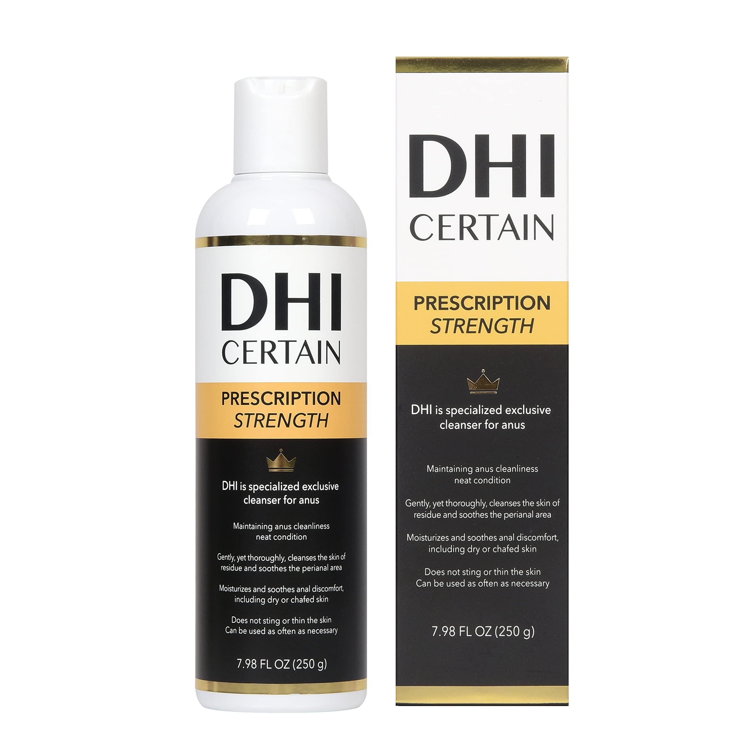 DHI PROBIOTIC Certain Intimate Wash for Men with 3 kinds of probiotics plus 20 Premium Natural DHI uk supplements