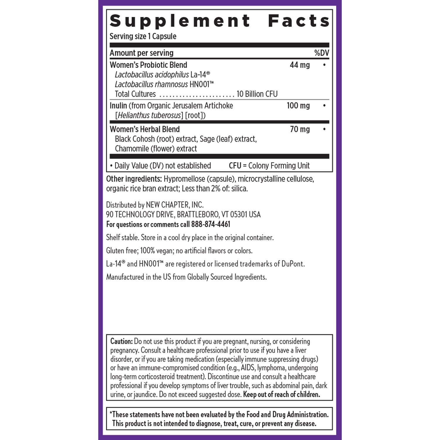 New Chapter All-Flora Probiotic Menopause Balance, Ultra-Concentrated Probiotics for Women with Black Cohosh for Menopause Hot Flashes, 100% Vegan, 30 Vegan Capsules New Chapter uk supplements
