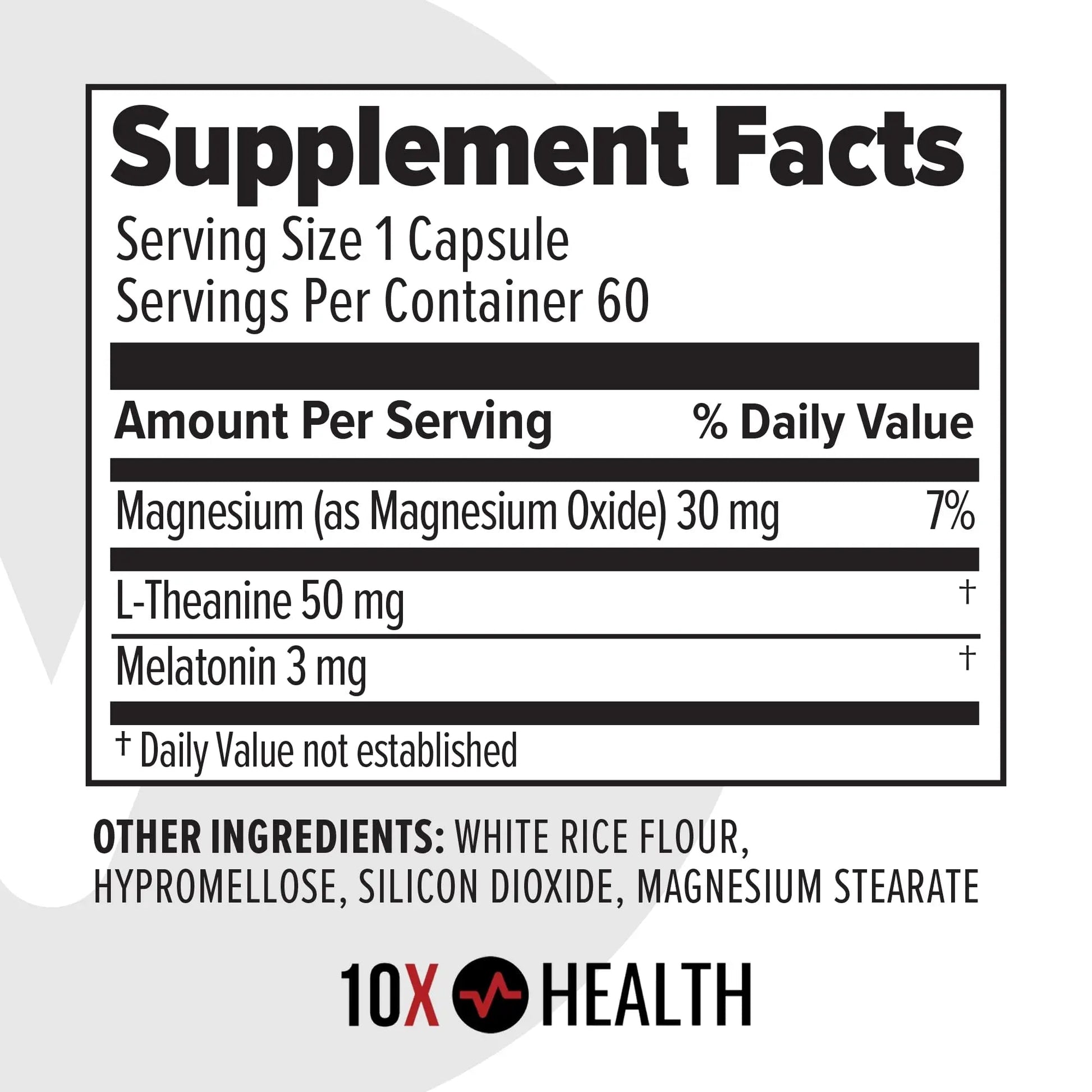 10X Health Optimize (Daily) & Sleep (PM) Bundle - Methylated Multivitamin Capsules + Magnesium, L Theanine & Melatonin 10X Health System uk supplements
