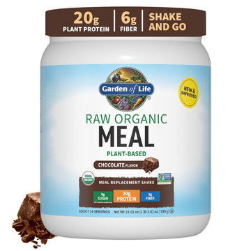 Garden of Life Vegan Protein Powder - Raw Organic Meal Replacement Shakes Garden of Life uk supplements
