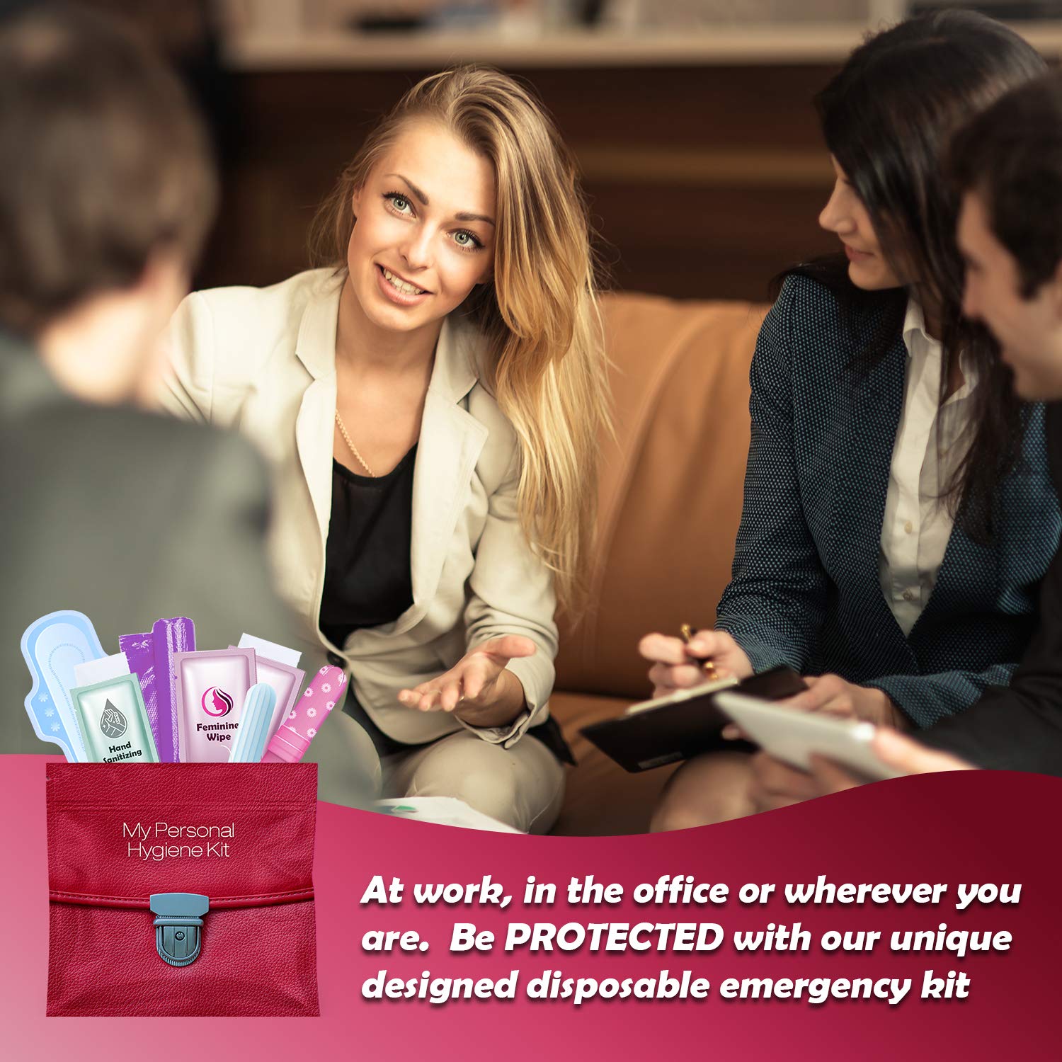 Menstrual Kit All-in-One | Convenience on The Go | Single Period Kit Pack for Travelling, Tweens pH Advantage uk supplements