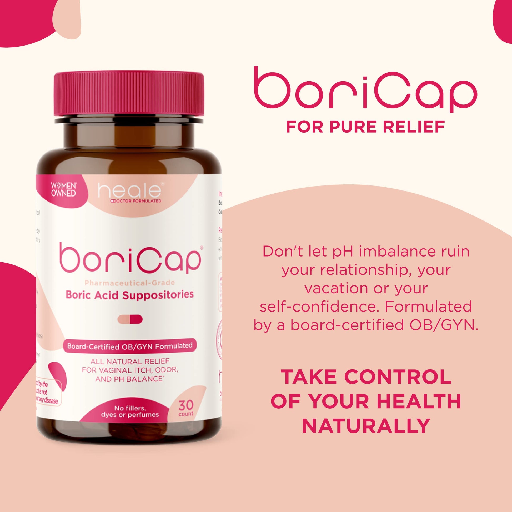 BoriCap and FloraCap BV Blasting Bundle for Balanced pH BoriCap uk supplements