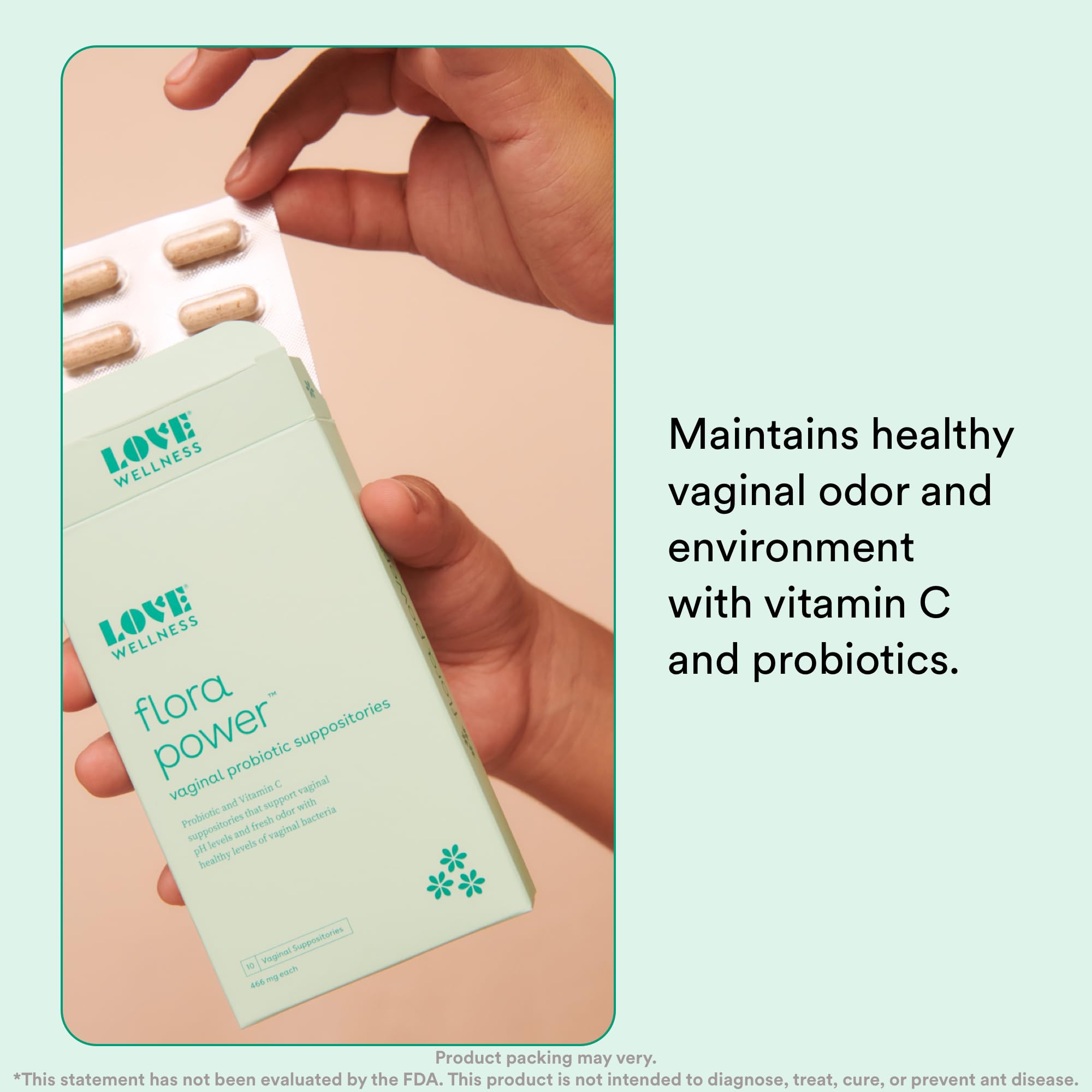 Love Wellness Flora Power & Good Girl Probiotics | Vaginal Suppositories & Prebiotics for Women Love Wellness uk supplements