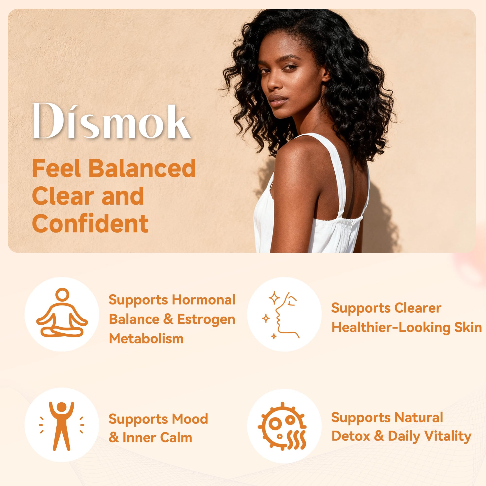 DIM Supplement 400 mg | Advanced Liposomal Multi-Action Complex for Estrogen Balance in Women & Men | Supports Hormonal Acne, Healthy Estrogen Metabolism & Clear Skin | Third-Party Tested Dismok uk supplements