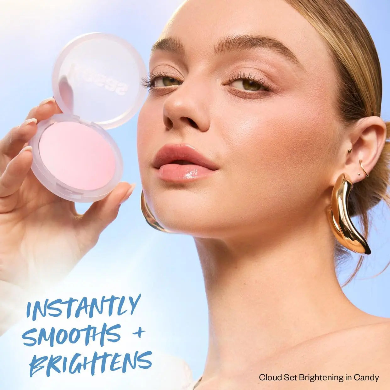 Kosas Cloud Set Brightening Baked Powder – Under Eye Setting Powder, Talc-Free Soft Focus Finish, Candy Kosas uk supplements