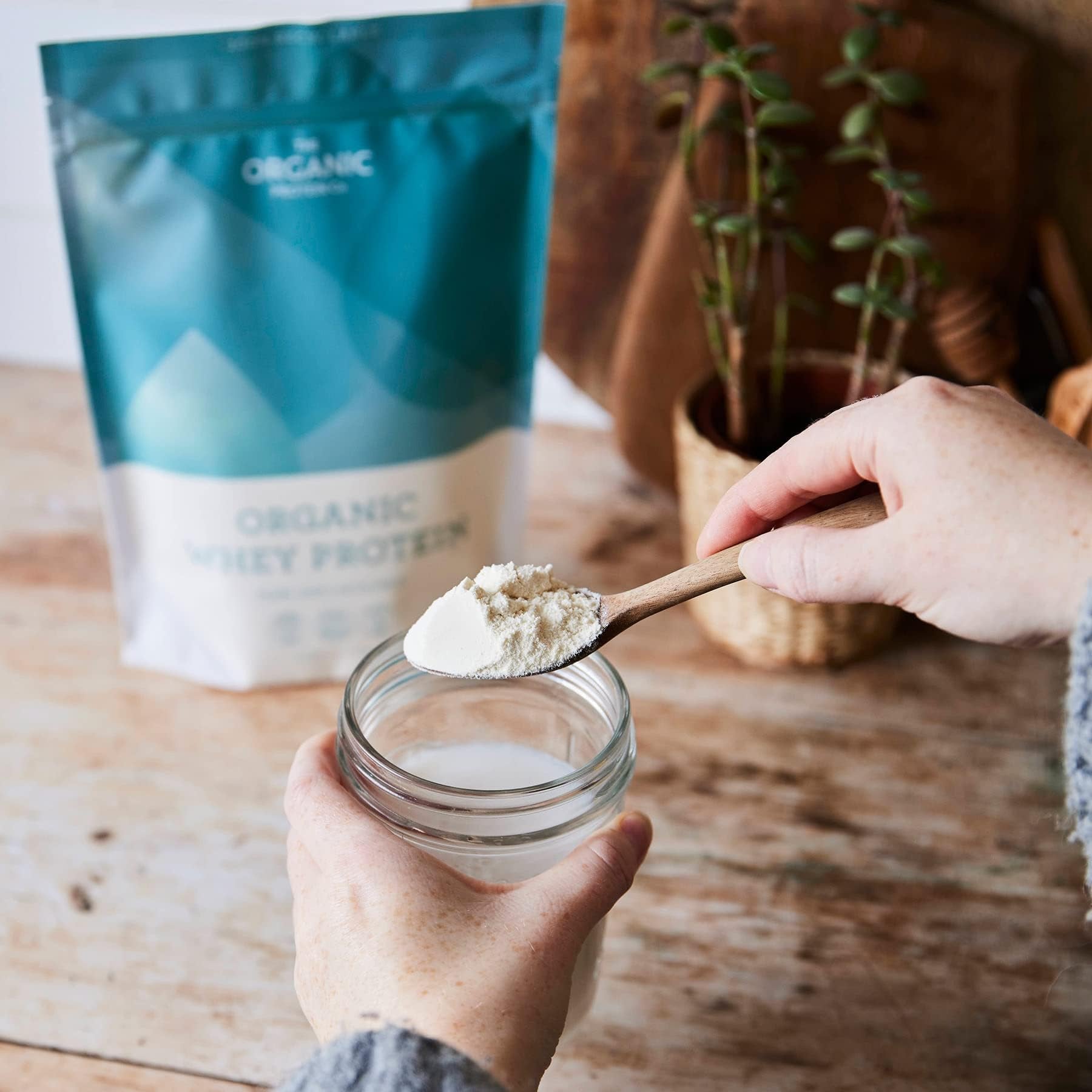 The Organic Protein Co. - Pure Unflavoured Organic Whey Protein Powder | SOYA & Gluten Free w The Organic Protein Company uk supplements