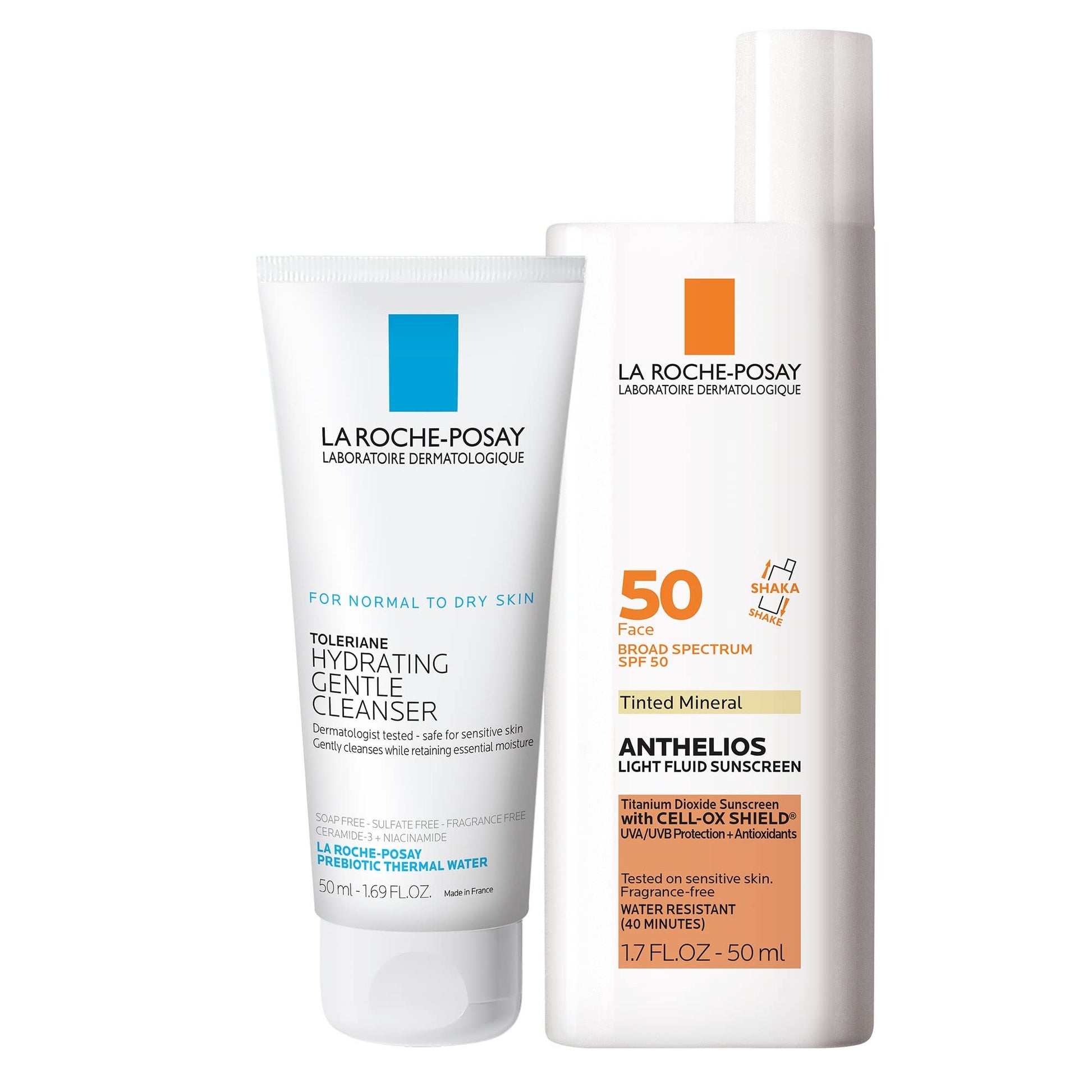 La Roche-Posay Anthelios Tinted SPF 50 Sunscreen & Toleriane Gentle La Roche-Posay uk supplements