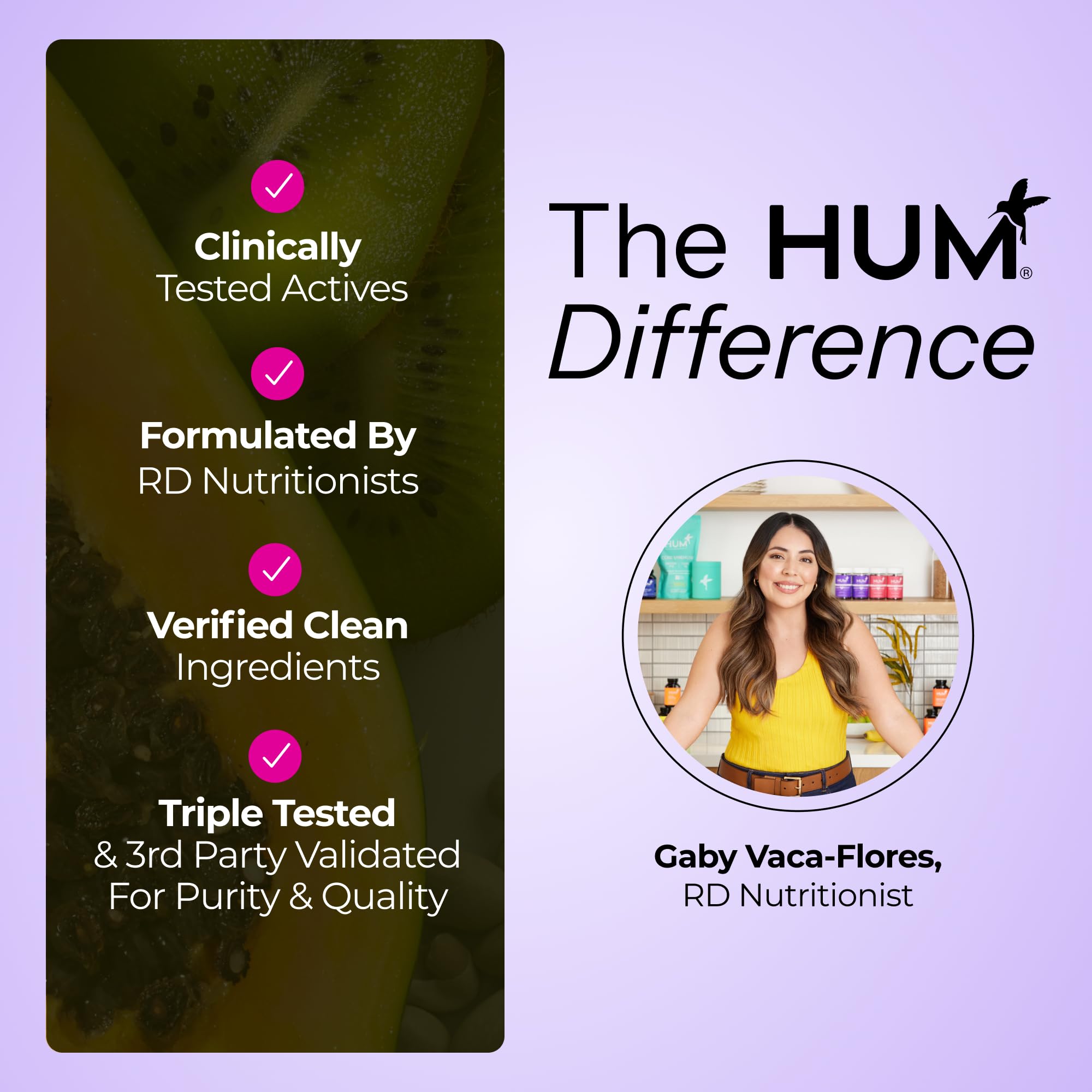 HUM Fan Club Menopause Probiotic Supplement, Estrogen Free Menopause Supplements for Women, Non Hormonal, Supports Energy & Hot Flashes, Grape Seed Extract & Siberian Rhubarb, 30 Vegan Capsules HUM uk supplements