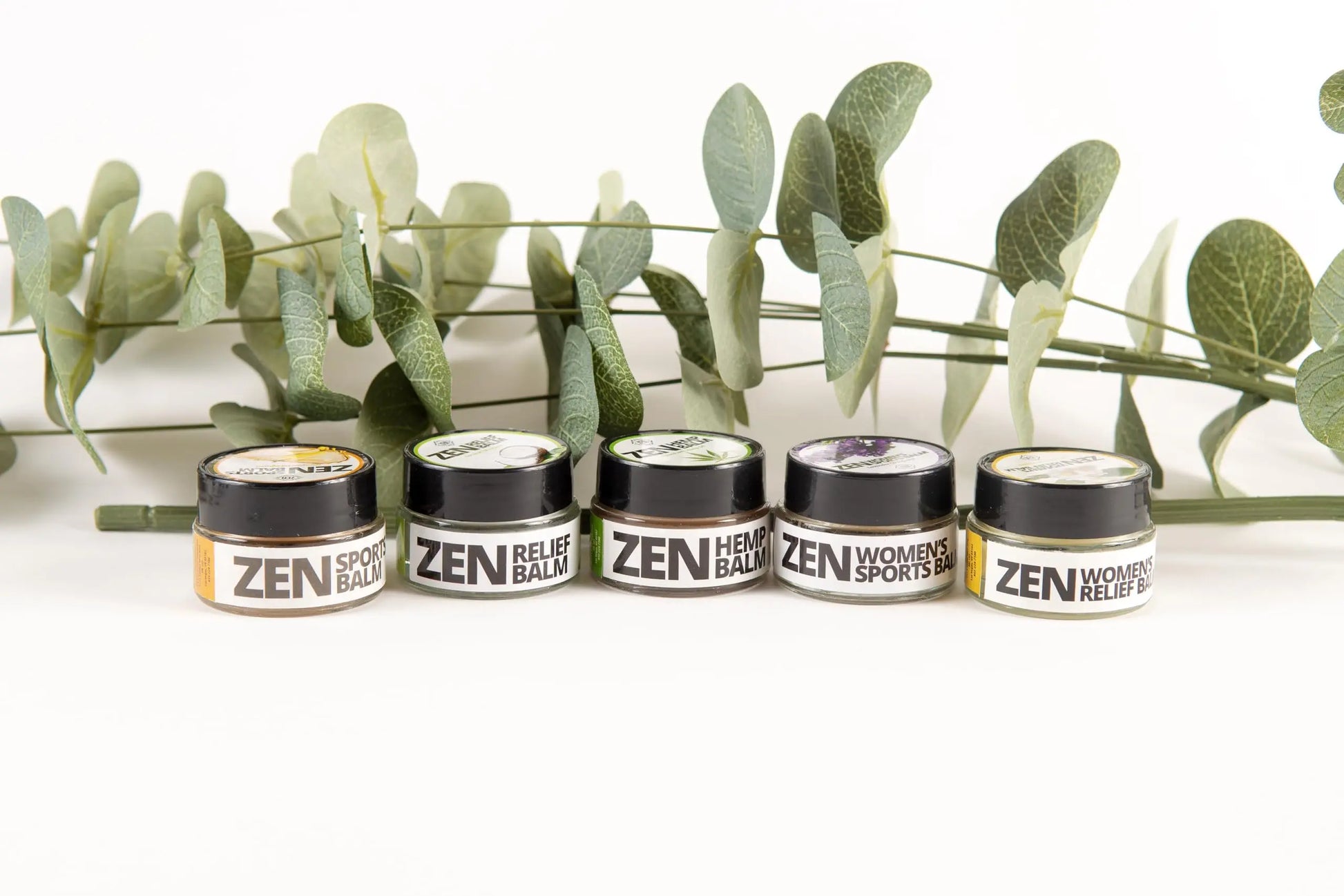 ZEN Variety Pack – Plant-Based Topical Balm Collection – Includes Relief, Sports, Women’s Sports, Women’s Relief & Hemp – 0.7 oz Each – #TrustedByLegends ZEN uk supplements