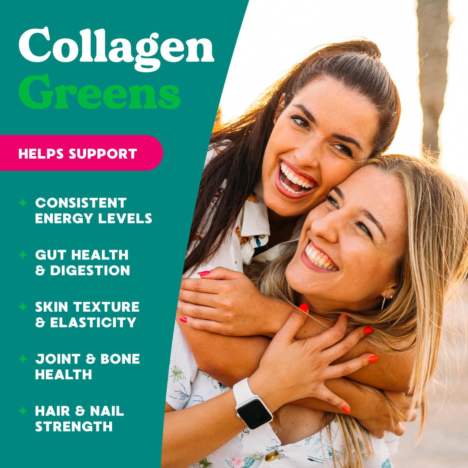 Simply Blossom Nutrition - Daily Greens & Superfood Powder + Collagen + Probiotics for Women's Digestive Health & Bloating Relief. Help Your Health Bloom - 2 Month Supply Simply Nature's Pledge uk supplements