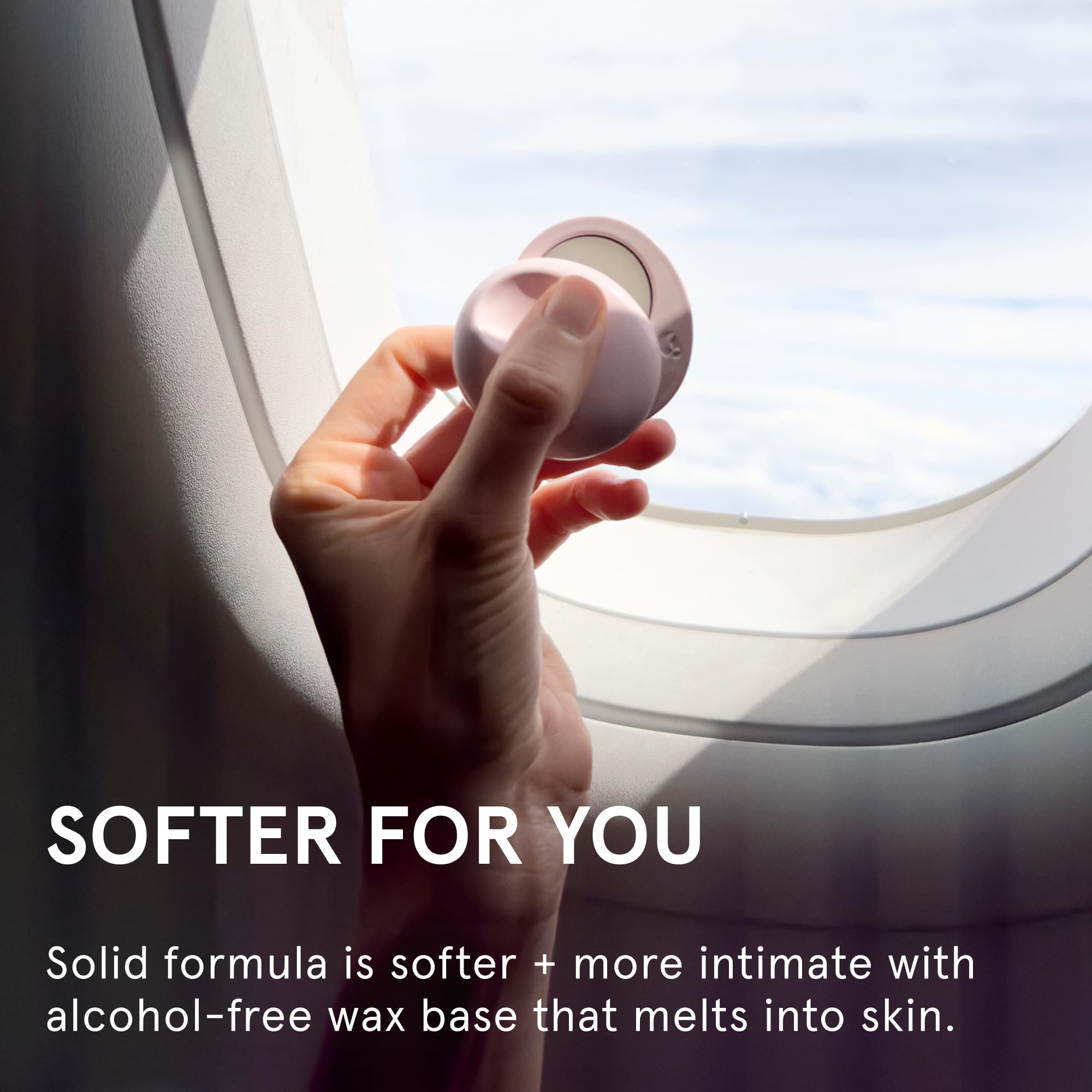 Glossier You Solid Perfume - Unisex Fragrance for Women & Men in Refillable Compact, Alcohol-Free Balm Melts Into Skin - Buildable Warm & Spicy Scent Pink Pepper, Iris, Ambrox - Travel-Friendly, 3g Glossier uk supplements
