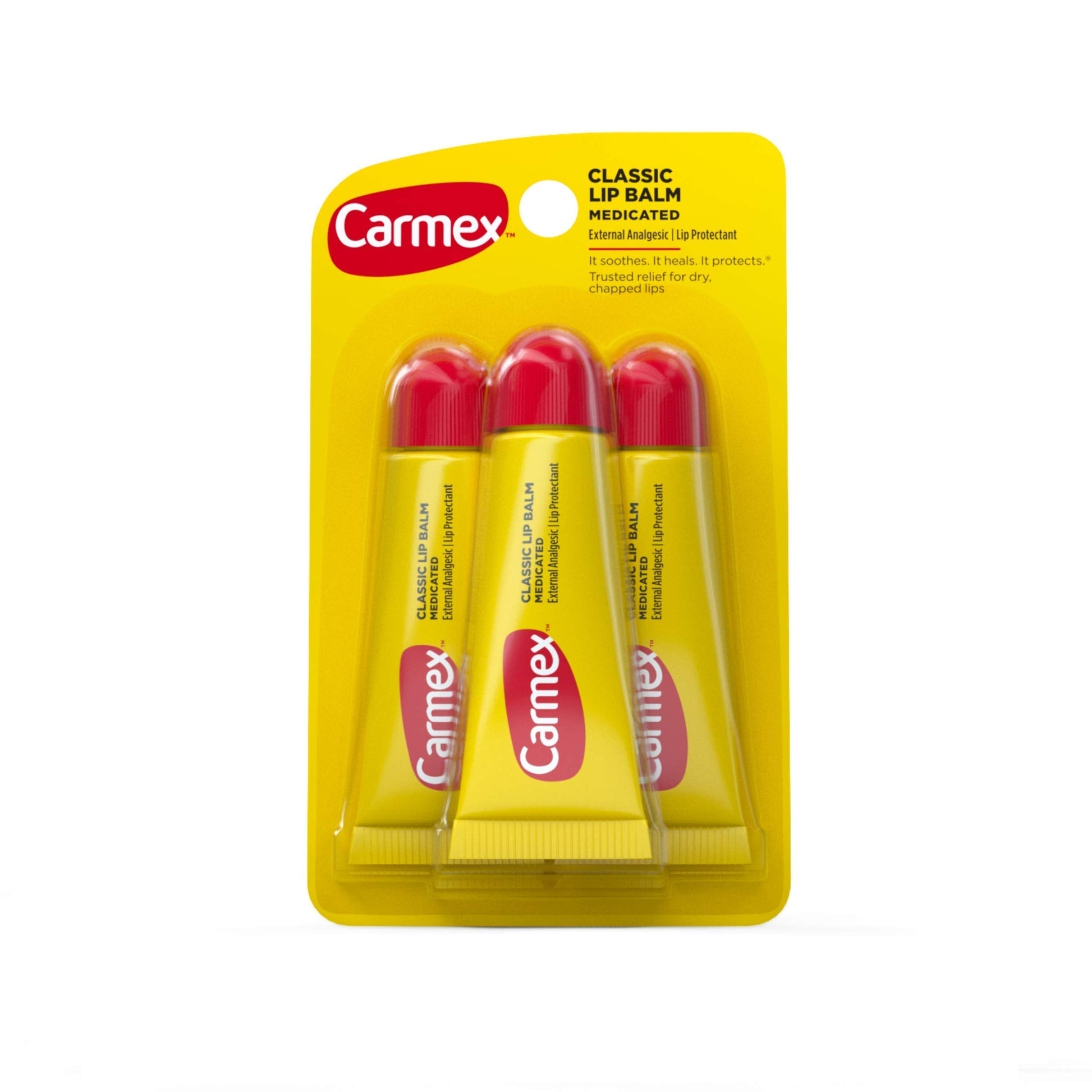 Carmex Original Flavor Moisturizing Lip Balm Tube Value Pack,0.35 Ounce (3 Count) Carmex uk supplements