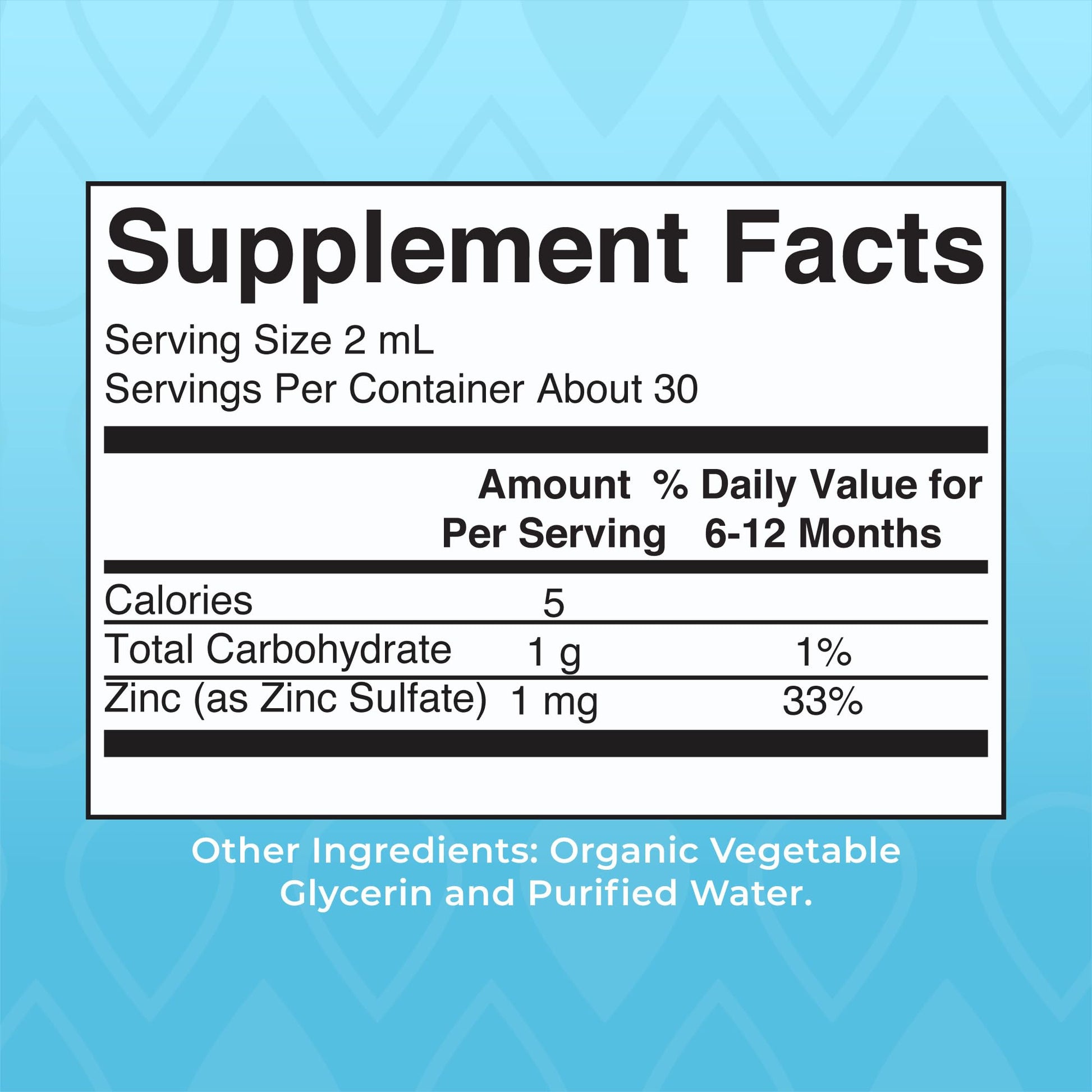 MaryRuth Organics Organic Infant Ionic Zinc Liquid Drops | Zinc Sulfate for Immune Support | Organic Glycerin | Antioxidant | Vegan | Formulated for Babies Ages 6-12 Months | 1 Month Supply | 2 Fl Oz MARYRUTH'S uk supplements
