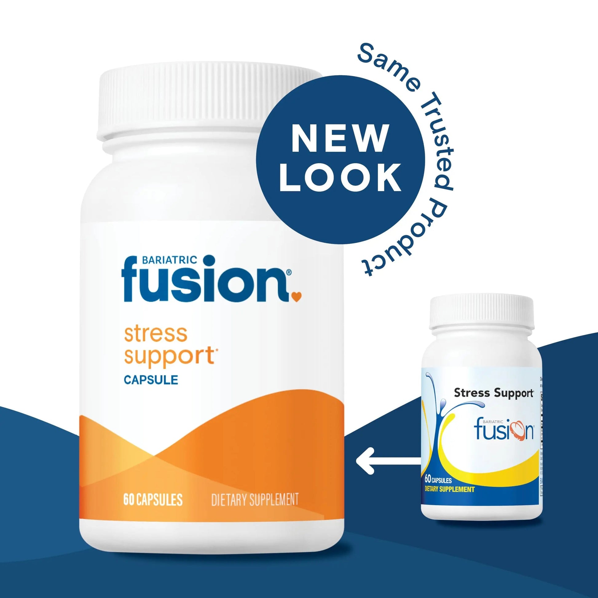 Bariatric Fusion Stress Support* | Vegan Supplement with Magnesium and Ashwagandha | Daily Vitamin for Women and Men | Bariatric Fusion uk supplements