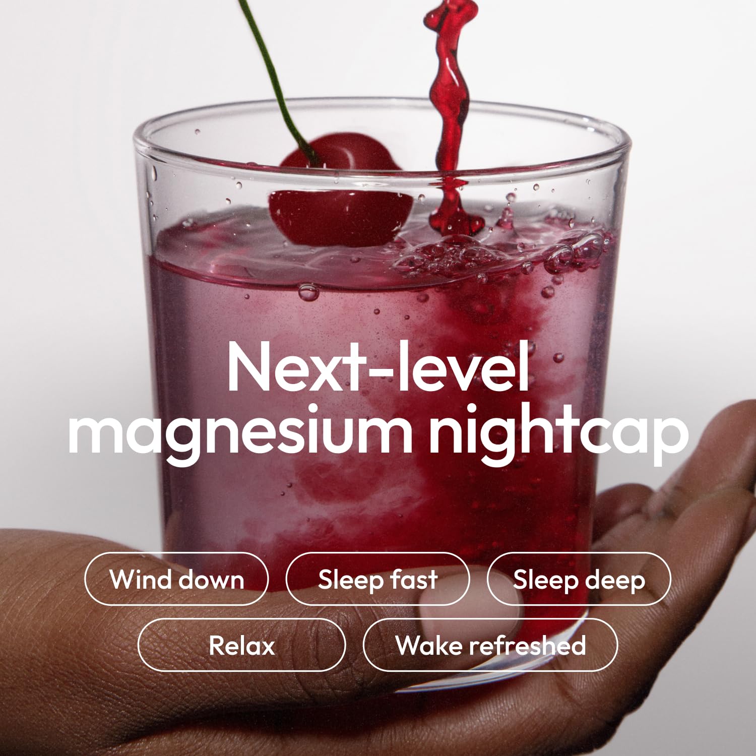 Moon Juice Sleepy Magnesi-Om - Sleep Supplement Powder with Magnesium Glycinate, L-Theanine & Plant-Based Melatonin, Sugar-Free Bedtime Drink Mix for Deep Sleep w/o Grogginess, Cherry, 35 Servings Moon Juice uk supplements