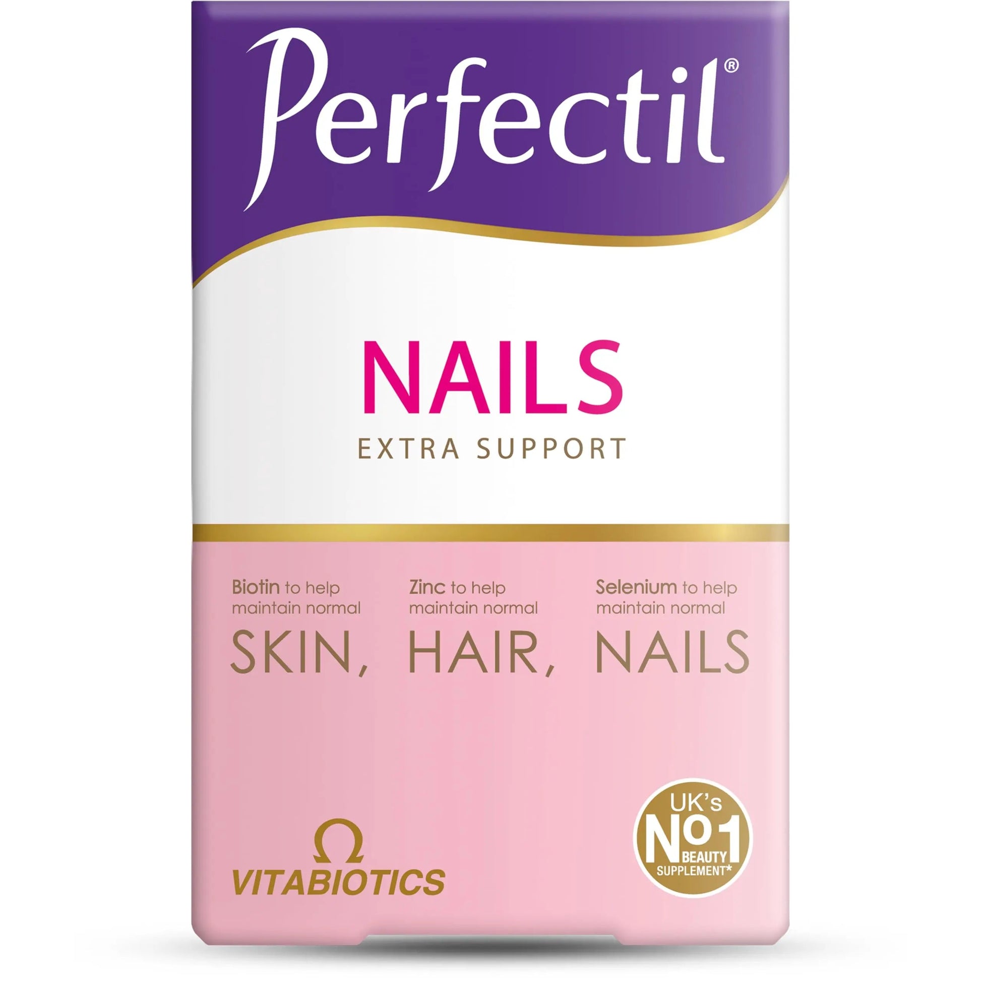 Vitabiotics - Perfectil - Plus Nails Extra Support - 60 Tablets Perfectil uk supplements