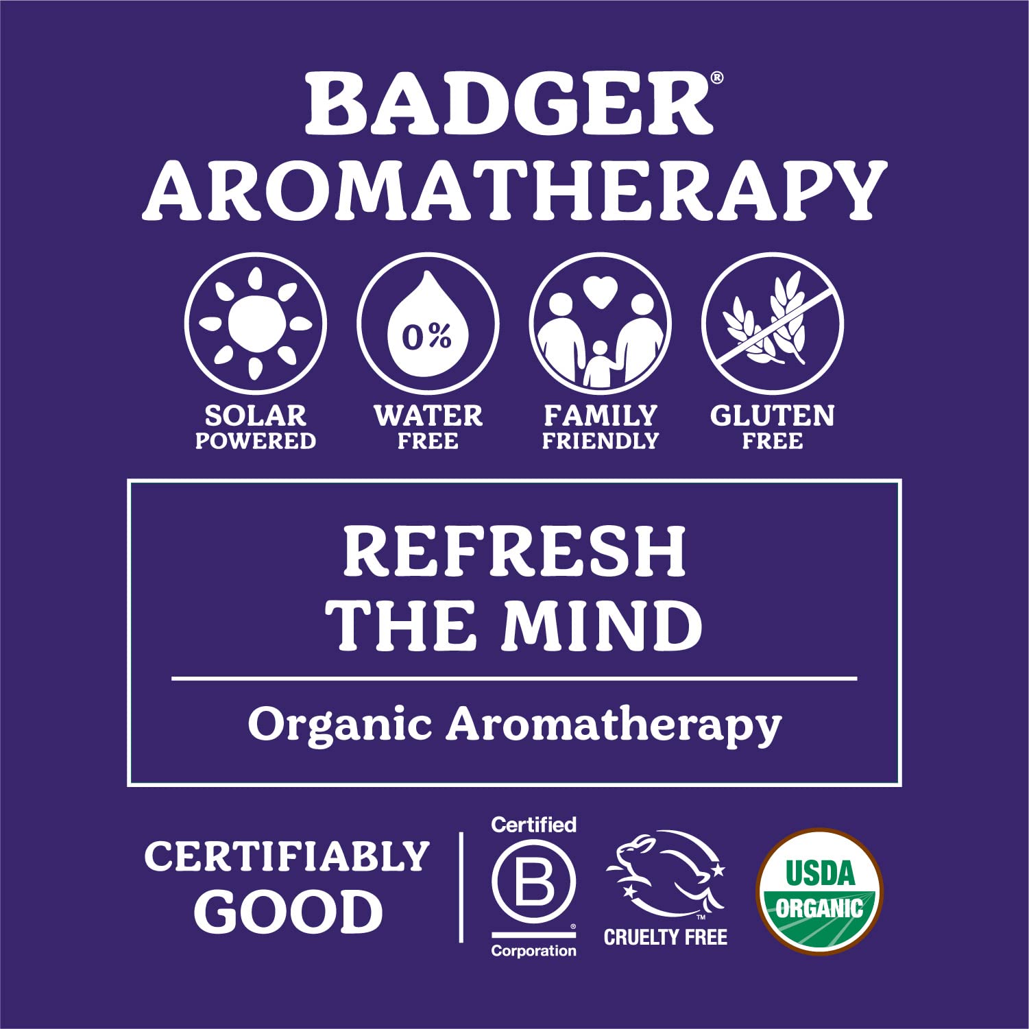 Badger Headache Soother - .6 oz Stick Badger uk supplements