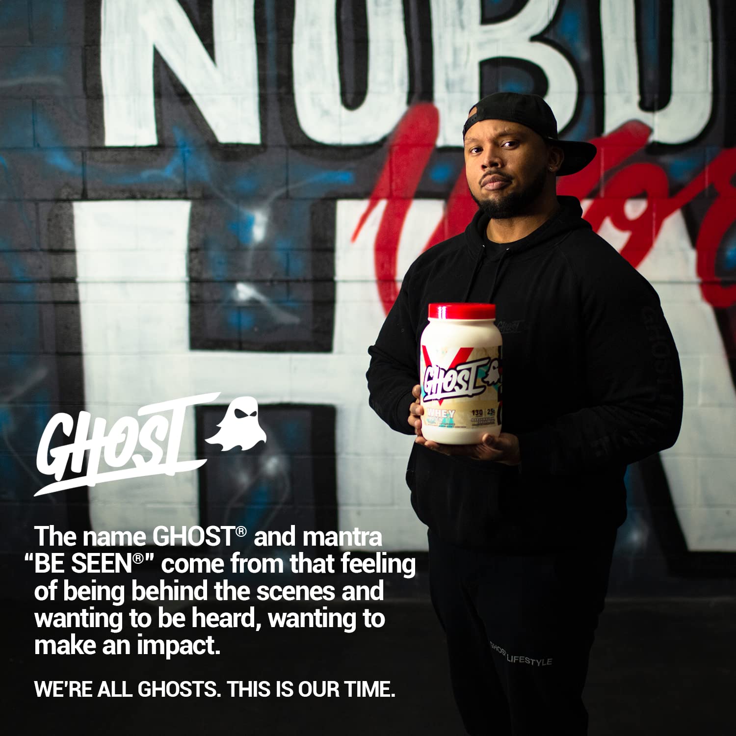 GHOST Whey Protein Powder, Marshmallow Cereal Milk - 2LB Tub, 25G of Protein GHOST uk supplements