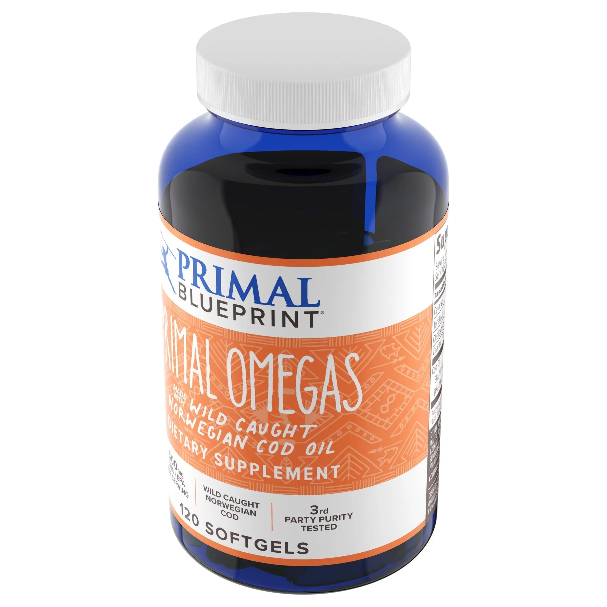Primal Blueprint Primal Omegas, Omega-3 Fatty Acid Daily Supplement, 120 Count Primal Blueprint uk supplements