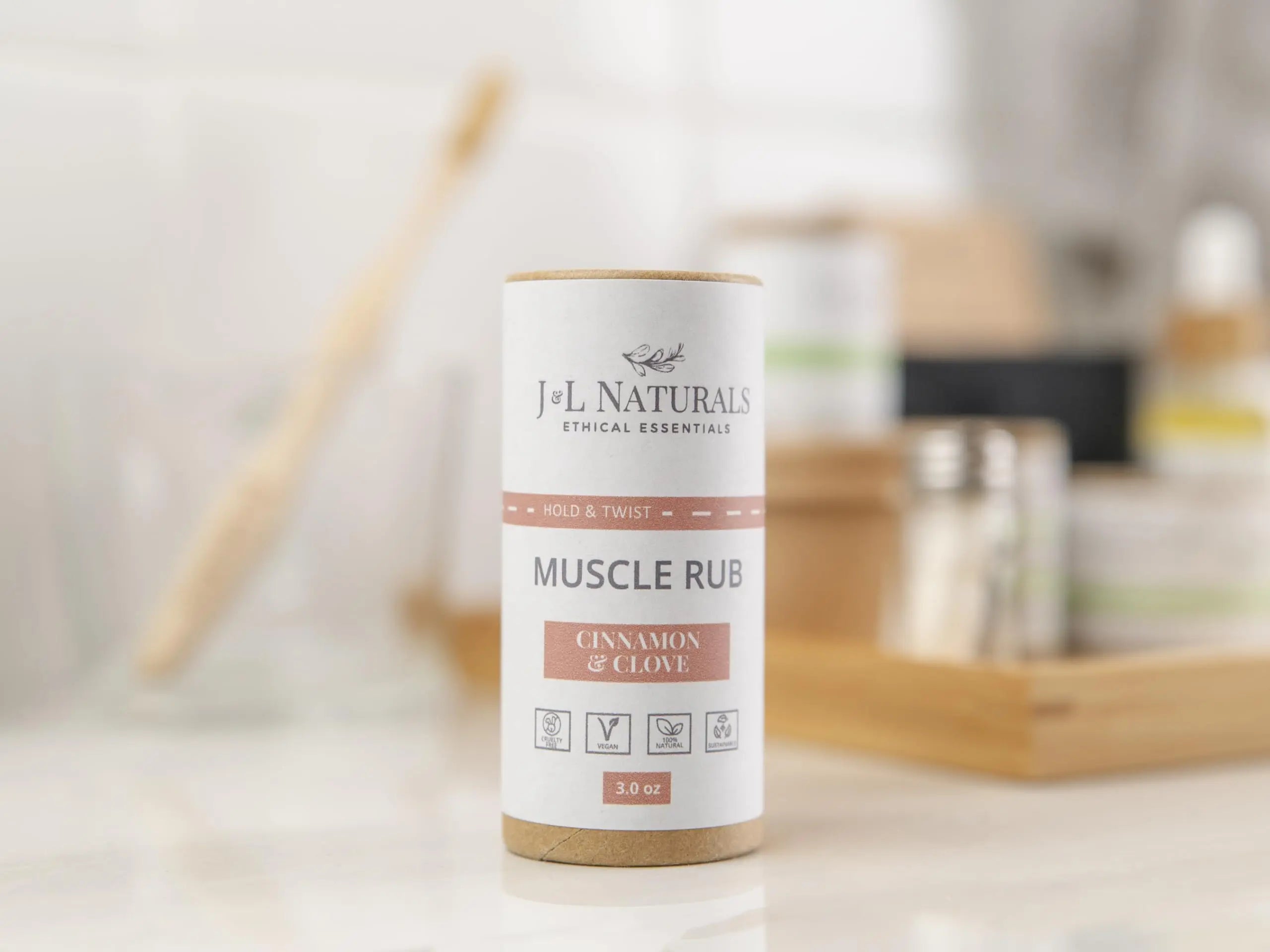 J&L Naturals Muscle Rub | Cream for Achy + Sore Muscles, Joints, Back, Knees, Shoulders | Soothing & Nourishing | Vegan, Sustainable, Cruelty Free, Natural, Made in US (1-Pack) J&L Naturals uk supplements
