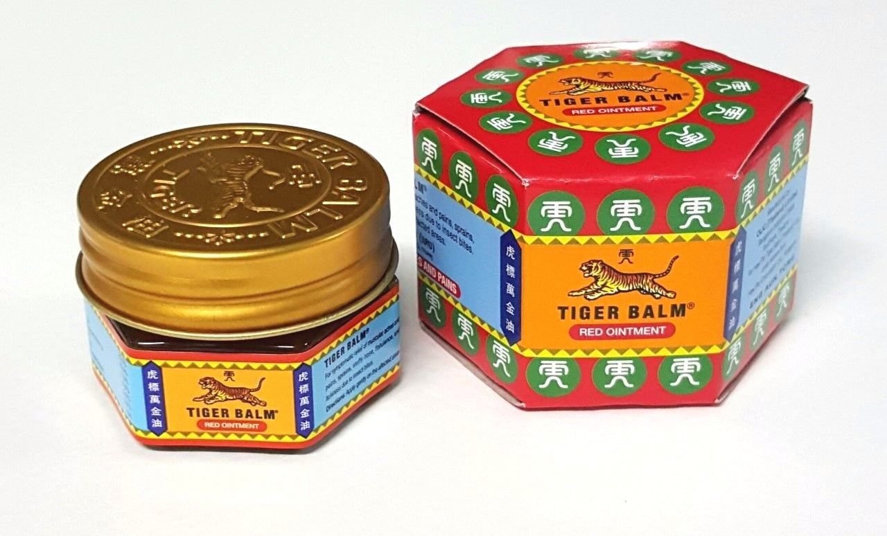 Tiger Balm Red Extra Strength Pain Relieving Ointment, 10g Tiger Balm uk supplements