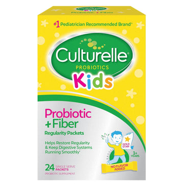 Culturelle Kids Probiotic + Fiber Packets (Ages 3+) - 24 Count - Digestive Health & Immune Culturelle uk supplements