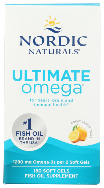 Nordic Naturals Ultimate Omega 1280 MG, 180 CT Nordic Naturals uk supplements