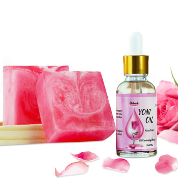 Yoni Soap Bars and Natural Yoni Oil Set, Yoni Oil Vaginal Wash for Women Feminine Wash Vaginial Shibarcle uk supplements