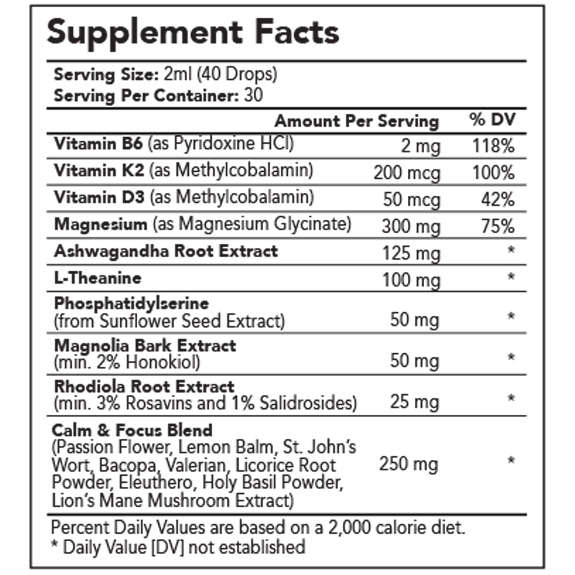 Cortisol Manager Drops with Magnesium & Ashwagandha - Advanced Liquid Blend for Relaxation, Supports Restful Sleep, Fast-Absorbing Liquid, Non-GMO, 2 Fl Oz taolemi uk supplements
