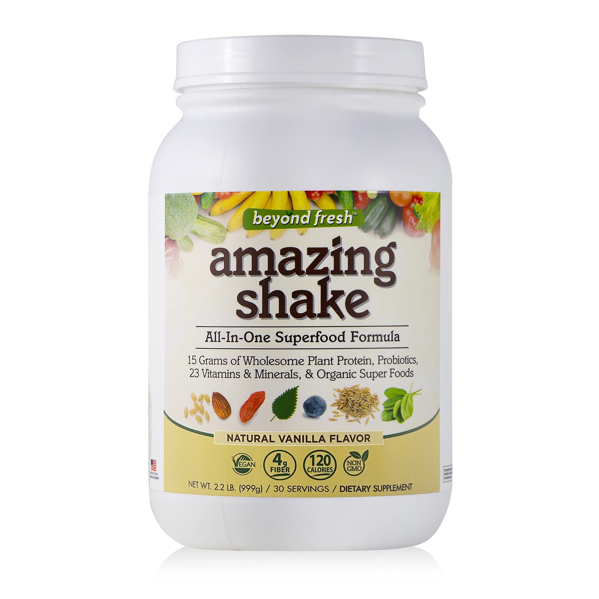 Beyond Fresh Amazing Shake, Superfood Formula, Plant Protein Based, Meal Replacement Beyond Fresh uk supplements