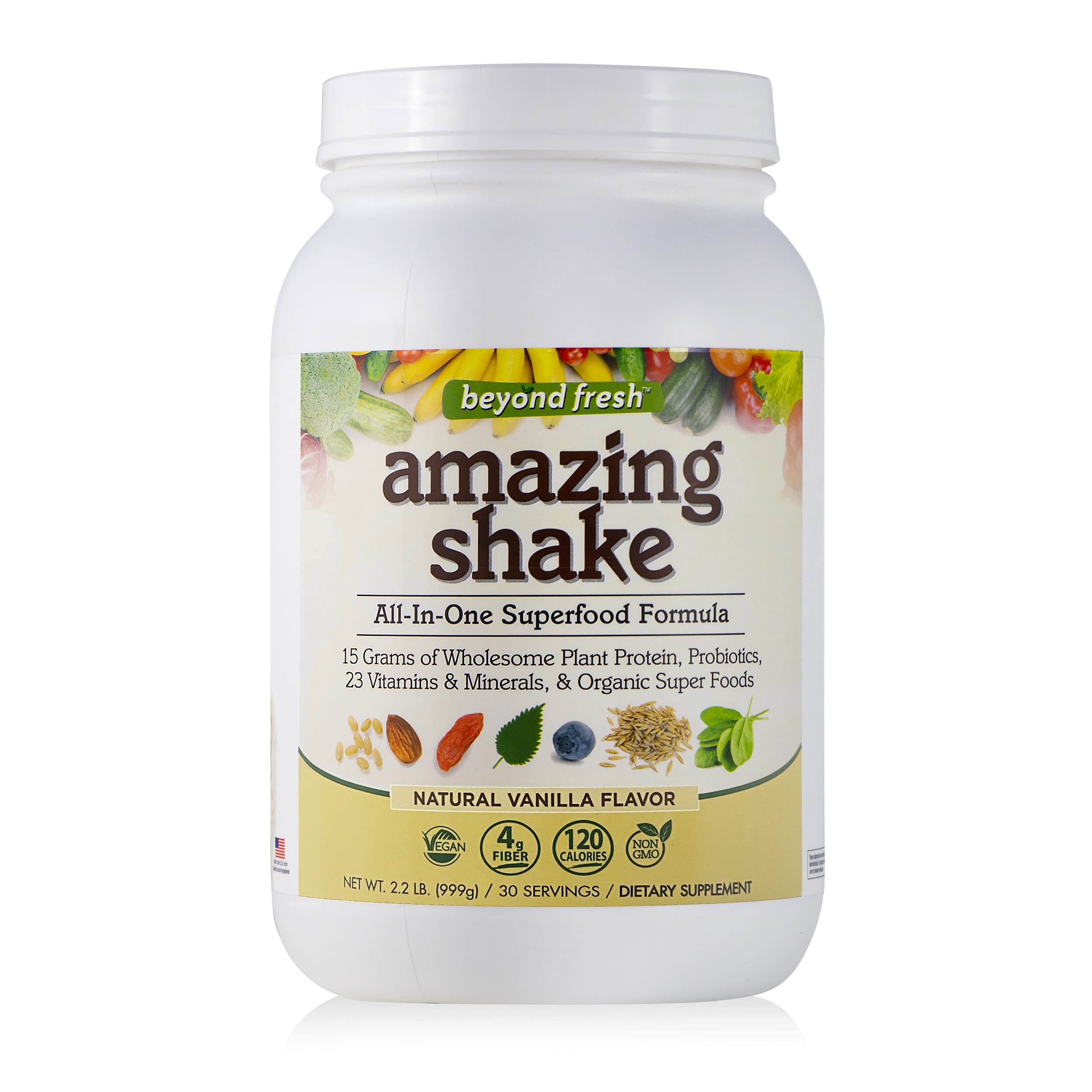 Beyond Fresh Amazing Shake, Superfood Formula, Plant Protein Based, Meal Replacement Beyond Fresh uk supplements