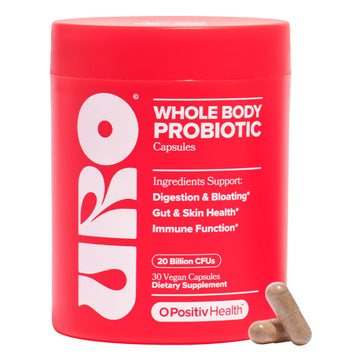 O Positiv URO Women’s Probiotic – All-in-one Probiotic for Women - Vaginal, Gut, Skin, and Oral Microbiome Health – 20B+ CFUs, Licorice Root, Dandelion