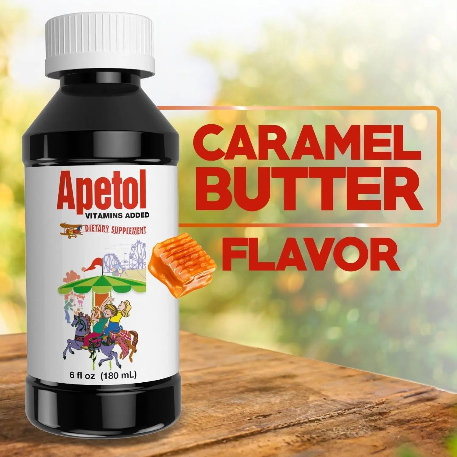 Apetol Appetite Booster & Brain Energy Liquid Vitamins - Dietary Supplements for Kids & Adults - Supports Digestive Health, Memory & Vitality Apetol uk supplements
