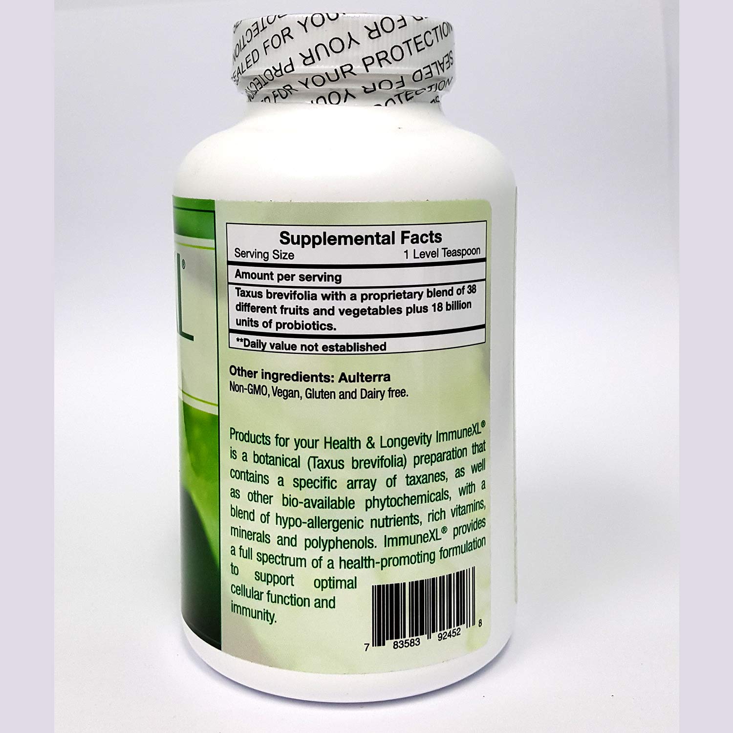 ImmuneXL Ultra Plus Powder (with Aulterra), 200 Grams ImmuneXL uk supplements