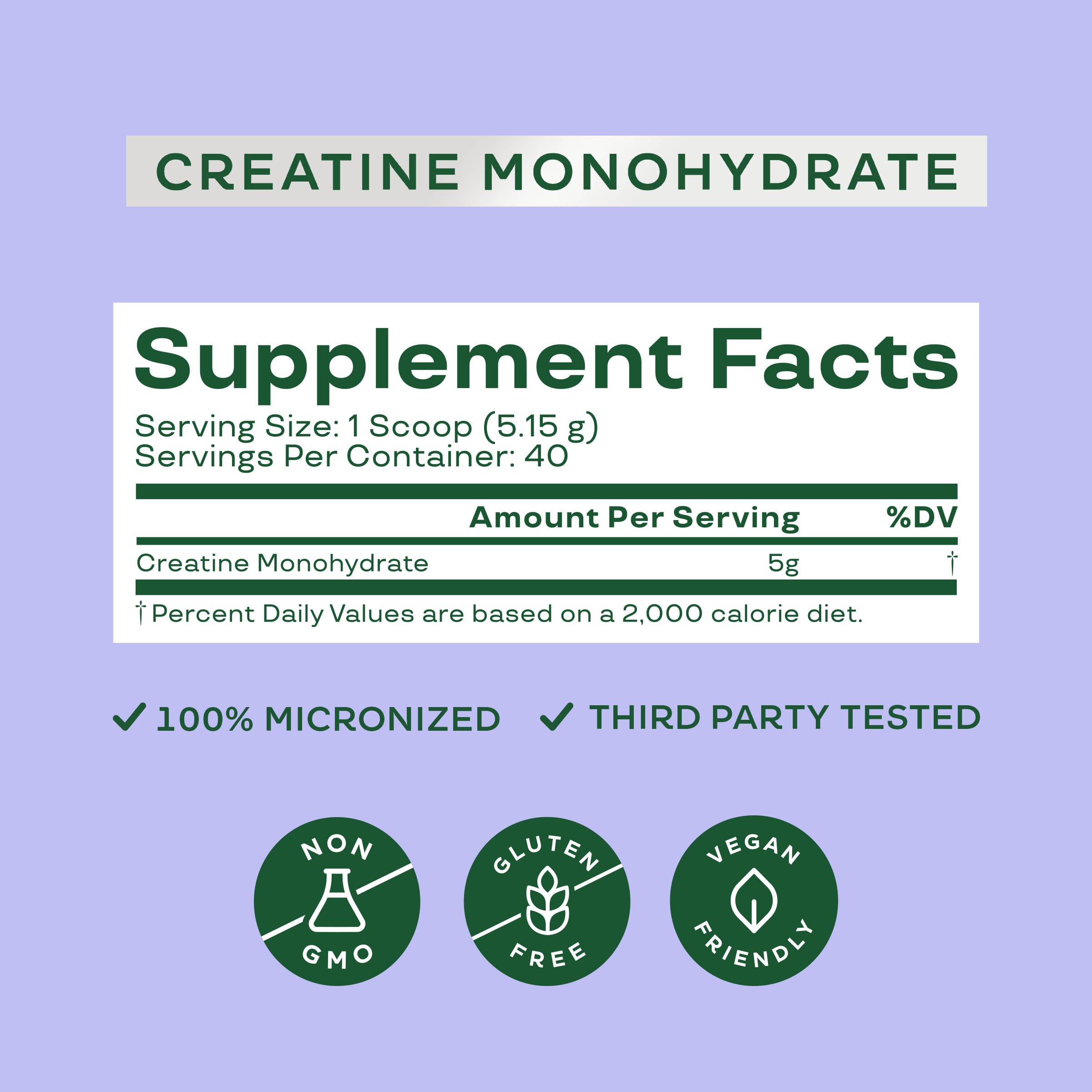 Bloom Nutrition Creatine Monohydrate Powder, 5g Micronized Creatine per Serving, Supports Muscle Recovery, Strength, Endurance, Pre or Post Workout, Gluten Free, Non GMO, Unflavored, 40 SVG, 7.3 oz Bloom Nutrition uk supplements