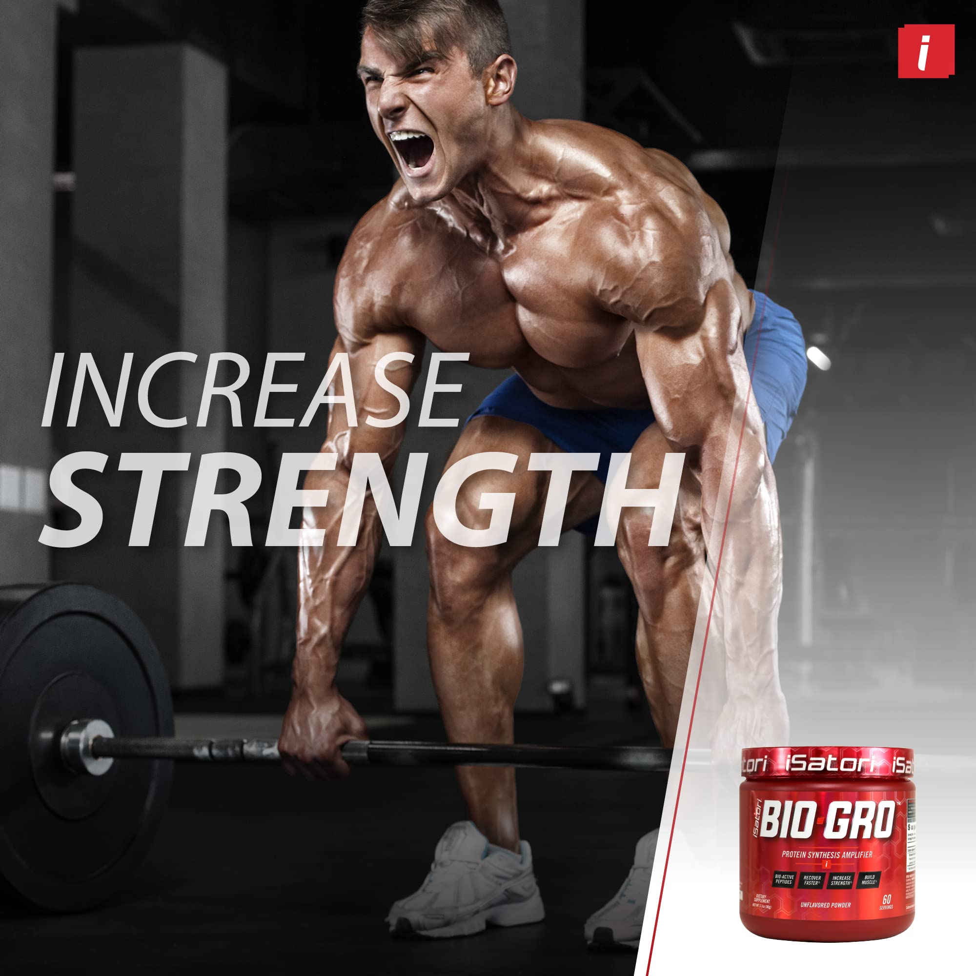 iSatori Bio-GRO Protein Synthesis Amplifier - Unflavored (60 Servings) & iSatori Ultra CLA iSatori uk supplements
