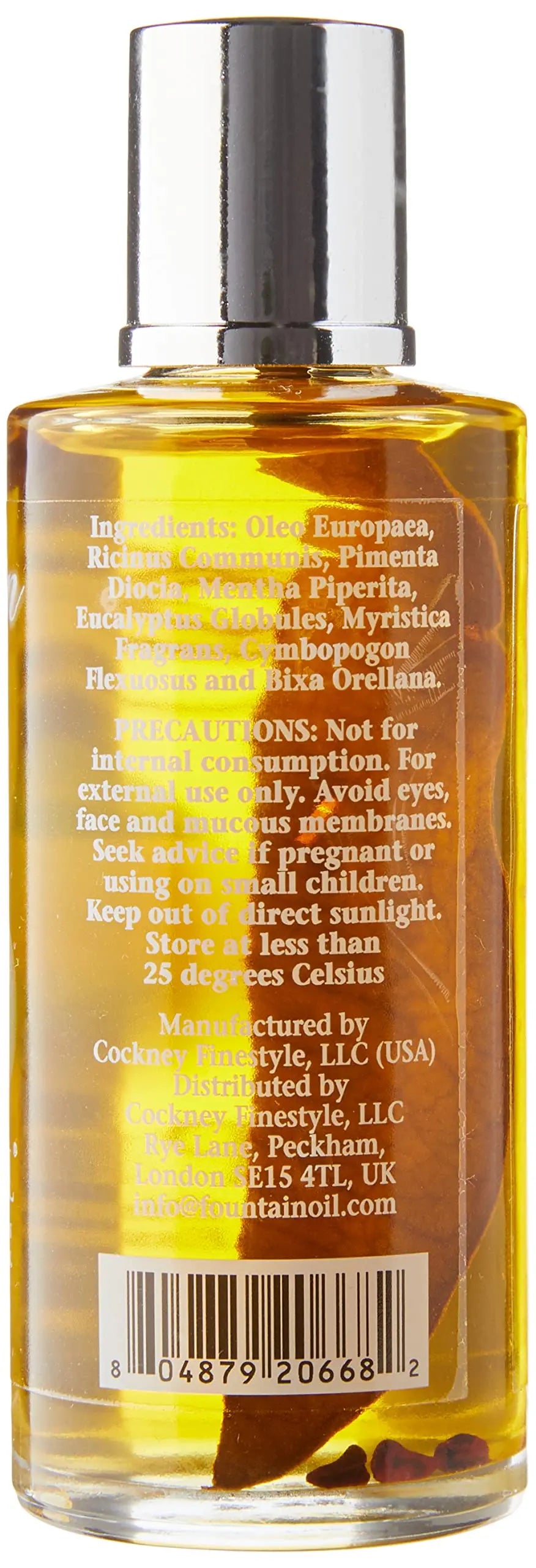 Fountain Pimento Oil for Massage Therapy, Muscle and Joint Deep Tissue Massage, Sore Muscle Balm Massage & Topical Herbal Rub (Pack of 2) Fountain uk supplements