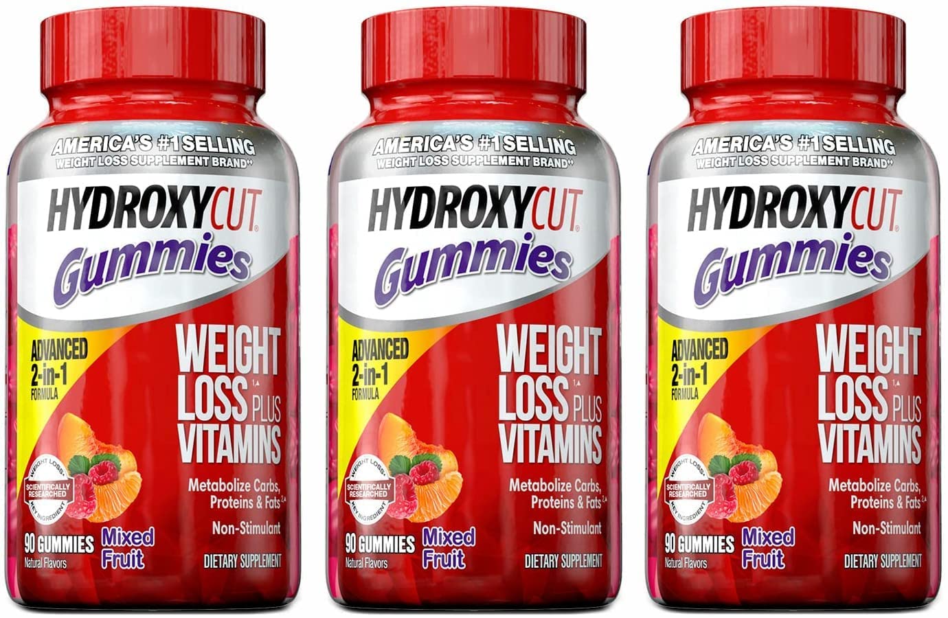 Hydroxycut Caffeine-Free Gummy for Women & Men | 15 Essential Vitamins & Minerals Hydroxycut uk supplements