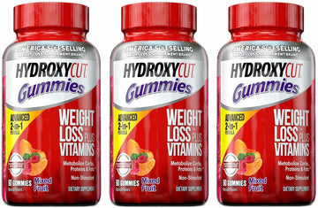 Hydroxycut Caffeine-Free Gummy for Women & Men | 15 Essential Vitamins & Minerals Hydroxycut uk supplements